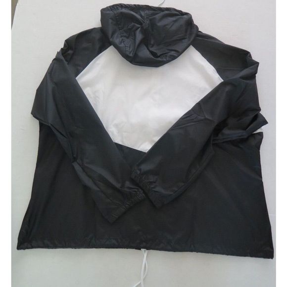 Columbia XW8148 010 Women's Size 3X White/Black May Valley Windbreaker $80+ - Picture 2 of 3